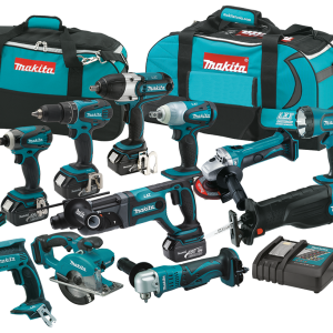 Makita LXT1500 18V LXT Lithium-Ion Cordless 15-Pc. Combo Kit